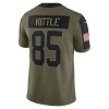 Miesten San Francisco 49ers NFL Pelipaita George Kittle 85 Nike 2021 Salute to Service